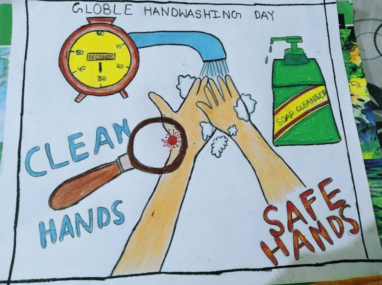 global handwashing day poster Stock Vector Image & Art - Alamy